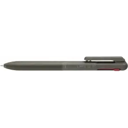 Pentel Calme Boligrafo Retractil de 3 Colores 0.7mm - Cuerpo Color Verde- Colores Tinta Azul, Rojo y Negro | Ahorro Imprimiendo