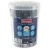 MKtape Pack de 36 Boligrafos Triangulares de Bola - Punta Redonda de 1.0mm - Escritura Suave - Color Negro | Ahorro Imprimiendo