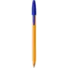 Bic Orange Original Fine Boligrafo de Bola - Punta Redonda de 0.8mm - Trazo de 0.30mm - Tinta con Base de Aceite - Cuerpo Naranj