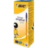 Bic Orange Original Fine Boligrafo de Bola - Punta Redonda de 0.8mm - Trazo de 0.30mm - Tinta con Base de Aceite - Cuerpo Naranj