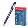 Erichkrause Metrix Boligrafo Tinta Gel - Punta 0.5mm - Agarre de Goma - Capuchon con Clip - Secado Rapido - Color Azul | Ahorro
