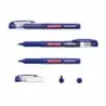 Erichkrause Metrix Boligrafo Tinta Gel - Punta 0.5mm - Agarre de Goma - Capuchon con Clip - Secado Rapido - Color Azul | Ahorro