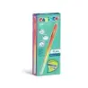 Carioca Oops Easy Boligrafo Borrable con Punta de Ø 0.7mm - Tinta Termo Sensible - Cuerpo con Efecto Degradado - Doble Goma - Co