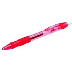 Bic Gel-ocity Original Boligrafo de Tinta Gel Retractil - Punta Media de 0.7mm - Recargable - Grip de Goma - Clip de Plastico -