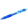 Bic Gel-ocity Original Boligrafo de Tinta Gel Retractil - Punta Media de 0.7mm - Recargable - Grip de Goma - Clip de Plastico -