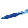 Bic Gel-ocity Original Boligrafo de Tinta Gel Retractil - Punta Media de 0.7mm - Recargable - Grip de Goma - Clip de Plastico -