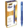 Bic Gel-ocity Original Boligrafo de Tinta Gel Retractil - Punta Media de 0.7mm - Recargable - Grip de Goma - Clip de Plastico -