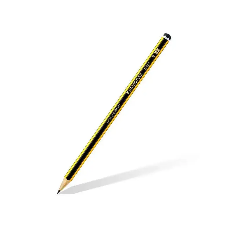 Staedtler Noris 120-1 Lapiz de Grafito Hexagonal - Mina B - Resistencia a la Rotura - Madera de Bosques Sostenibles | Ahorro Imp
