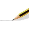 Staedtler Noris 122 Lapiz de Grafito Hexagonal con Goma - Mina HB - Resistencia a la Rotura - Sin PVC ni Latex | Ahorro Imprimie