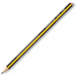 Staedtler Noris 183 Lapiz de Grafito Triangular - Mina HB Ultrarresistente de 2mm - Madera de Bosques Sostenibles | Ahorro Impri