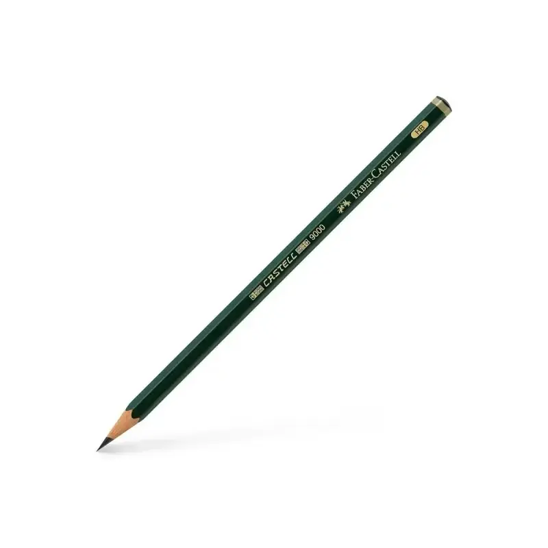 Faber-Castell Castell 9000 Lapiz de Grafito HB - Mina Resistente a la Rotura - Ecologico | Ahorro Imprimiendo