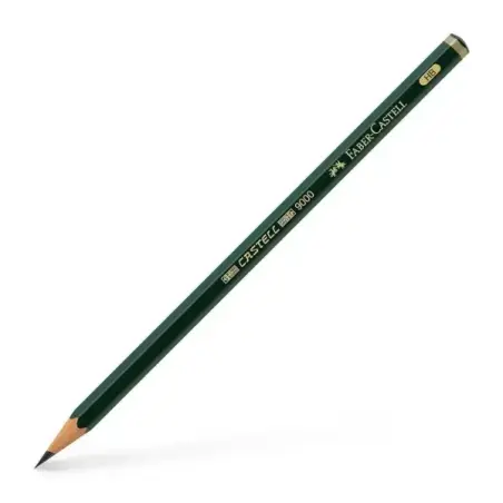 Faber-Castell Castell 9000 Lapiz de Grafito HB - Mina Resistente a la Rotura - Ecologico | Ahorro Imprimiendo