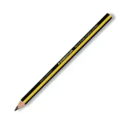 Staedtler Noris 119 Jumbo Lapiz de Grafito Triangular - Mina HB2 Ultrarresistente de 4mm - Madera de Bosques Sostenibles | Ahorr
