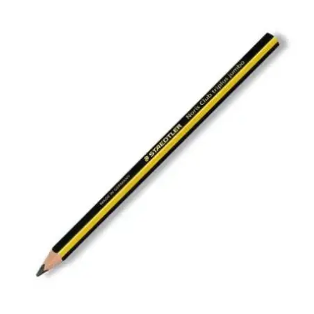Staedtler Noris 119 Jumbo Lapiz de Grafito Triangular - Mina HB2 Ultrarresistente de 4mm - Madera de Bosques Sostenibles | Ahorr