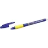 Bic Illusions Boligrafo Borrable - Punta Media de 0.7mm - Grip de Goma - Recargable - Color Azul | Ahorro Imprimiendo