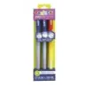 Carioca Oops Easy Pack de 3 Boligrafos Borrables con Punta de Ø 0.7mm - Tinta Termo Sensible - Cuerpo con Efecto Degradado - Dob