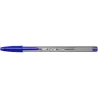 Bic Cristal Large Pack de 5 Boligrafos de Bola - Punta Redonda de 1.6mm - Trazo 0.6mm - Tinta con Base de Aceite - Color Azul |