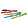 Carioca Fiorella Pack de 10 Boligrafos de Colores Tinta Gel - Punta de Bola 1mm - Cuerpo Transparente Fluo - Colores Surtidos |