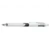 Bic 4 Colours 3+1 Boligrafo y Portaminas Retractil - Punta Media de 1mm - Mina HB 0.7mm - Cuerpo Ancho con Grip - Goma de Borrar