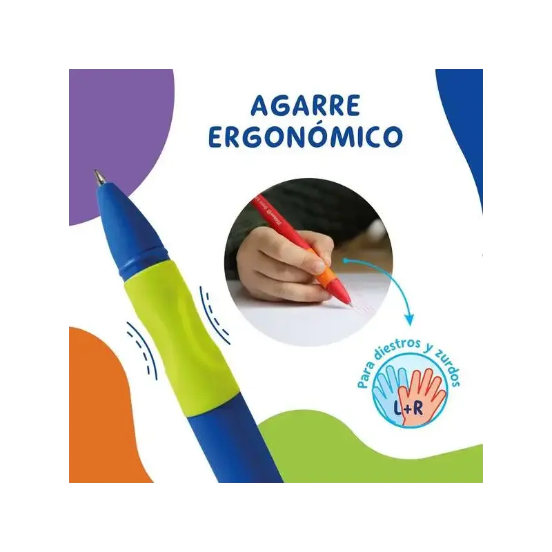Pelikan Roller Erase 2.0 Boligrafo - Empuñadura Ergonomica Antifatiga - Duracion Larga de la Tinta - Cuerpo del Mismo Color de E
