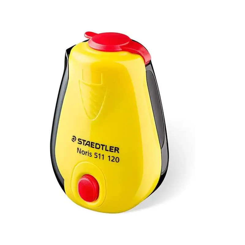 Staedtler Noris 120 Pack de 3 Lapices de Grafito Hexagonales + Goma de Borrar + Sacapuntas - Mina HB Ultrarresistente de 2mm - M