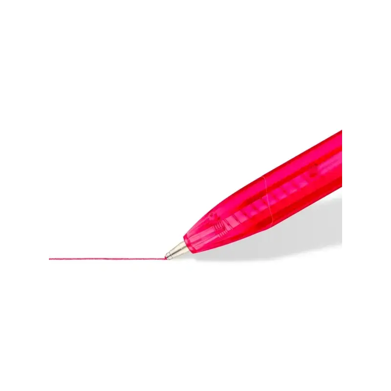 Staedtler 4230 M Pack con 8 Boligrafos Retractiles - Punta 1mm - Ancho de Linea Medio - Diseño Triangular - Colores Surtidos | A