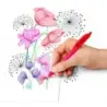Staedtler 4230 M Pack con 8 Boligrafos Retractiles - Punta 1mm - Ancho de Linea Medio - Diseño Triangular - Colores Surtidos | A