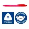 Staedtler 4230 M Pack con 8 Boligrafos Retractiles - Punta 1mm - Ancho de Linea Medio - Diseño Triangular - Colores Surtidos | A