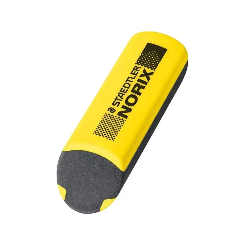 Staedtler Norix Pack de 2 Lapices de Grafito HB + Borrador + Sacapuntas - Madera Negra - Diseño Inteligente | Ahorro Imprimiendo