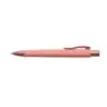 Faber-Castell Poly Ball Urban Limited Edition Boligrafo Retractil XB - Forma Triangular Ergonomica - Suave al Tacto - Color Cora