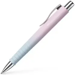 Faber-Castell Poly Ball Flow Edition Blushing Sky Boligrafo Retractil XB - Forma Triangular Ergonomica - Suave al Tacto - Color