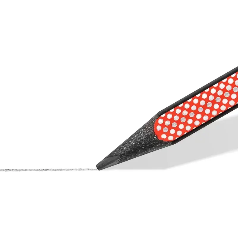 Staedtler Norix Pack de 2 Lapices de Grafito HB + Borrador + Sacapuntas - Madera Negra - Diseño Inteligente | Ahorro Imprimiendo