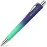 Faber-Castell Poly Ball Flow Edition Buzzing Blue Boligrafo Retractil XB - Forma Triangular Ergonomica - Suave al Tacto - Color