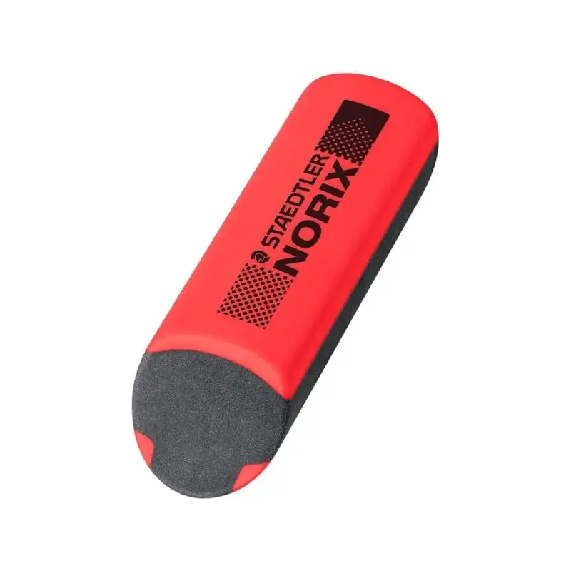 Staedtler Norix Pack de 2 Lapices de Grafito HB + Borrador + Sacapuntas - Madera Negra - Diseño Inteligente | Ahorro Imprimiendo