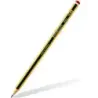 Staedtler Noris 120 Pack de 12 Lapices de Grafito Hexagonales + Goma de Borrar - Mina HB Ultrarresistente de 2mm - Madera de Bos