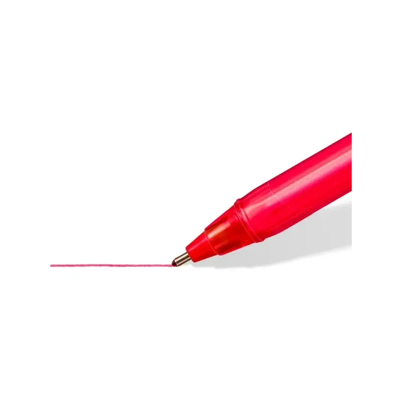 Staedtler Ball 4320 M Expositor con 50 Boligrafos Punta de Bola 1mm - Escritura Suave - Cuerpo Triangular - Colores Surtidos | A