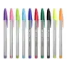 Bic Cristal Multicolour Pack de 20 Boligrafos de Bola - Punta 1.6mm - Trazo 0.42mm - Tinta con Base de Aceite - Colores Surtidos