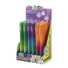 Pack Carioca Oops Easy Expositor de 30 Boligrafos Borrables - Tinta Termo Sensible - Cuerpo con Efecto Degradado - Punta de Ø 0.