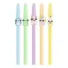 Bic Cristal Pastel Figurines Expositor con 40 Boligrafos de Bola - Cuerpo Opaco en Colores Pastel con Figuras de Animales - Punt