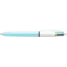 Bic 4 Colours Fun Expositor con 40 Boligrafos de Bola Retractil - Punta Media de 1.0mm - Tinta con Base de Aceite - Tinta de Col