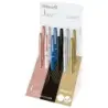 Pelikan Sfera Jazz Noble Elegance Expositor con 12 Boligrafos con Mecanismo de Giro - Punta Media - Diseño Elegante y Sofisticad