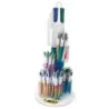 Bic 4 Colours Expositor de 60 Boligrafos de Bola Retractiles + 100 Boligrafos Bic Cristal Azul de Regalo - Punta Media de 1.0mm