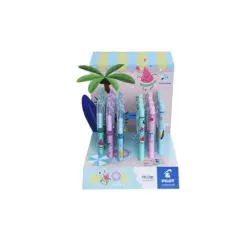 Pilot Pool Party Expositor de 12 Boligrafos Frixion Ball + 12 Boligrafos Frixion Ball Clicker - Borrables - Recargables - Colore