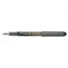 Pilot Pluma Estilografica V-Pen Silver - Desechable - Tinta Liquida - Punta de Acero - Trazo de 0.5mm - Color Negro | Ahorro Imp