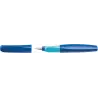 Pelikan Twist Pluma Estilografica Escolar Recargable - Plumilla de Acero Inoxidable Punto M - Cuerpo Color Azul (814737) | Ahorr