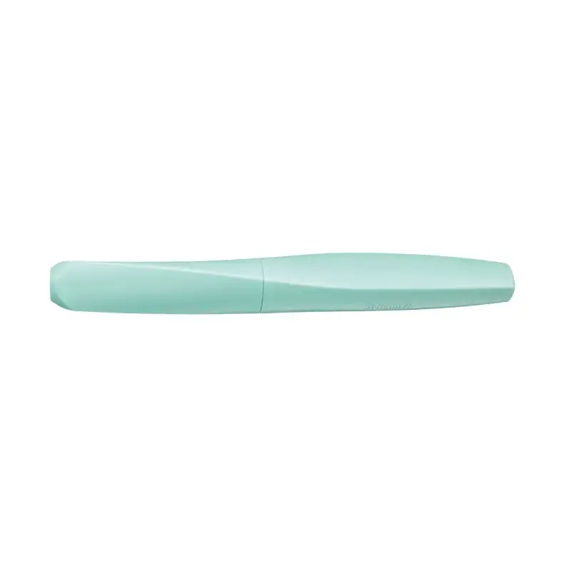 Pelikan Twist Pluma Estilografica - Punta M - Uso Ambidiestro - Seccion Triangular Transversal - Incluye 2 Cartuchos de Tinta -
