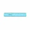 Erichkrause Pastel Regla 15cm - Perfecta para Uso Escolar o de Oficina - Color Azul Pastel | Ahorro Imprimiendo