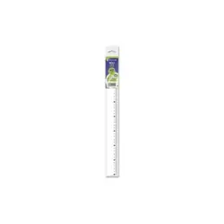 Bismark Regla Milimetrada 40cm - Fabricada en Plastico - Ideal para Colegio - Transparente | Ahorro Imprimiendo