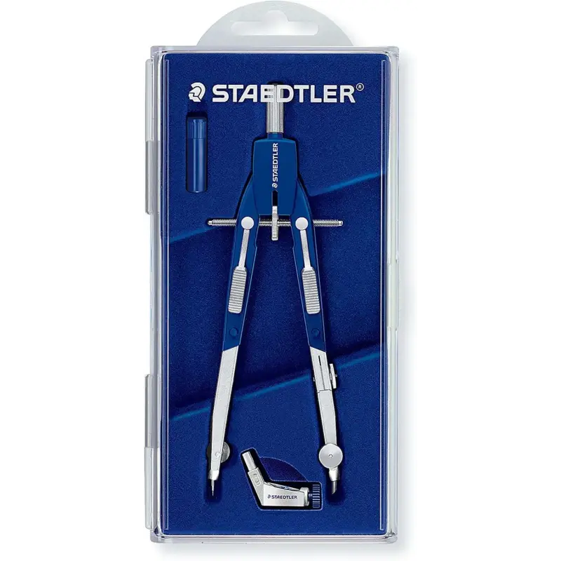 Staedtler Mars 552 01 Compas de Precision - Patas Articuladas - Ajuste Rapido | Ahorro Imprimiendo