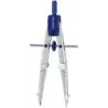 Staedtler Noris 550 02 Compas de Precision - Aguja y Mina Intercambiables - Mecanismo de Ajuste Rapido | Ahorro Imprimiendo